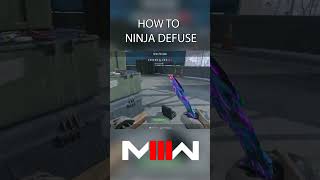 How to Ninja Defuse on MW3