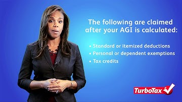 How to Figure Out Adjusted Gross Income - TurboTax Tax Tip Video