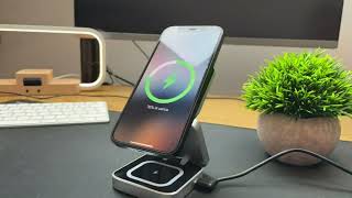 3-In-1 Foldable Magnetic Wireless Charger & Stand Kit