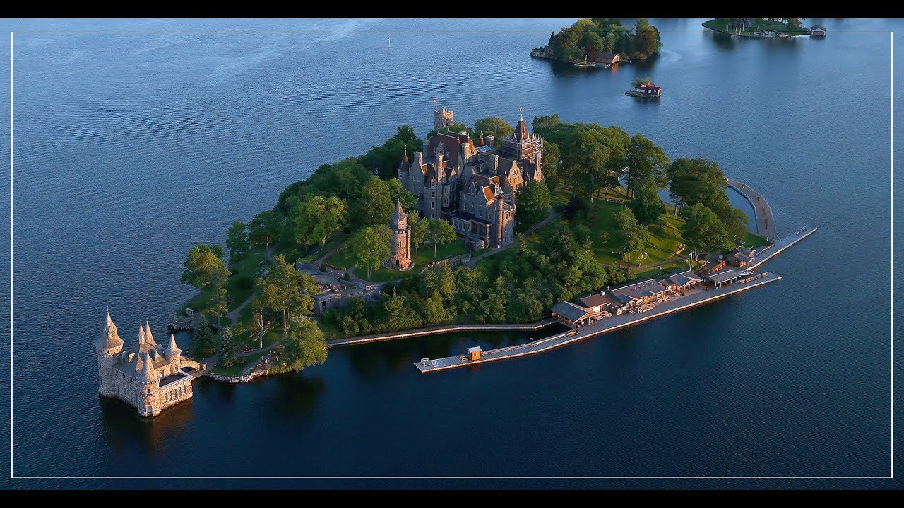 Boldt Castle.  Breathtaking Crown Jewel of the 1000 Islands. (in 4K)