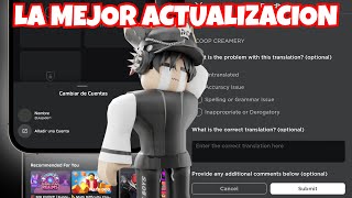 ROBLOX HIZO este GRAN CAMBIO que TE VA A GUSTAR