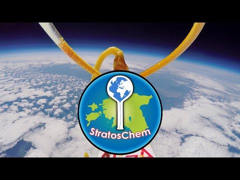 Video till Estländska studenter utför experiment i stratosfären 