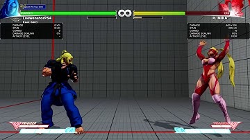 Street Fighter V - Ken Overhead Combos