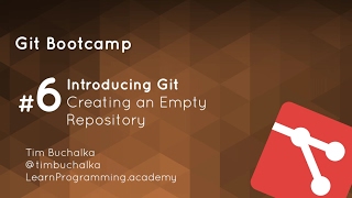 Github Beginners Tutorial - How to Create Empty Git Repository Profile