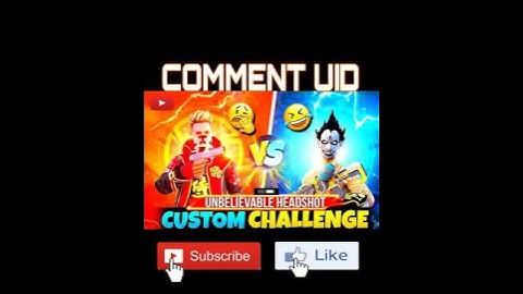 Open Challenge 1v1 in Free Fire Comment Your Uid#Shorts#viral#freefire