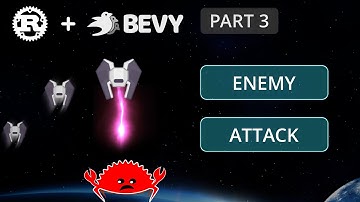 Rust Bevy Tutorial 3/3 - Enemy Formation & Attack