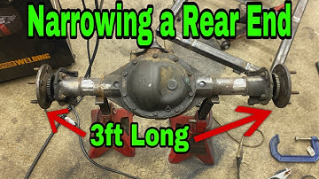 Narrowing a REAR END ****WELDER UP****  PT.2