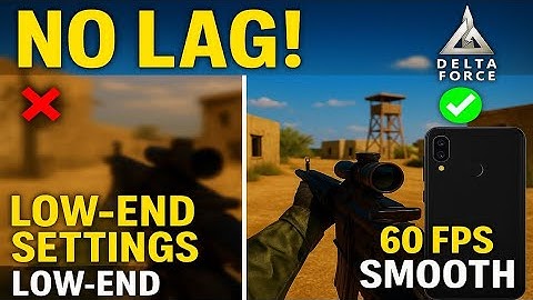 Play Delta Force Smoothly on Low-End Phones – No Lag! Urdu Hindi 🚀