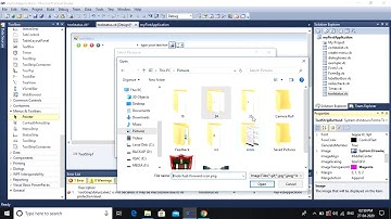 11. Toolbar and Statusbar in Vb.Net