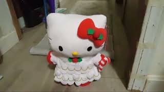 Gemmy 2024 Christmas Side Stepper Angle Hello Kitty