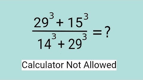 Solve This In 30 Sec If You Can? l let