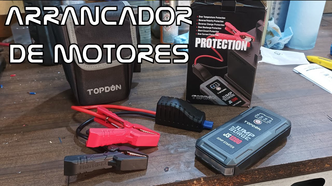 16,000mAh Arrancador De Carro Portatil Bateria Cargador Para Auto