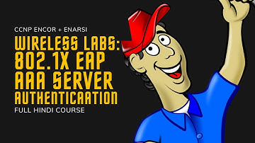 196. CCNP Encore + Enarsi | CCNP Wireless - How to Configure AAA Server | CCNP Full Course in Hindi