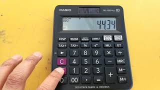 how to calculate sales tax on calculator easy way