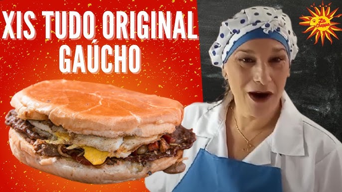 Lanche típico gaúcho, xis é gigante cheio de sabor. Prove receitas