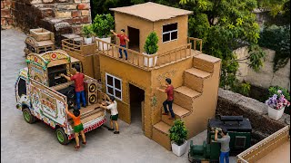 Mini Dj Truck | How To Make Mini Dj | Mini dj setup at home with cardboard dj box light | dj wala 