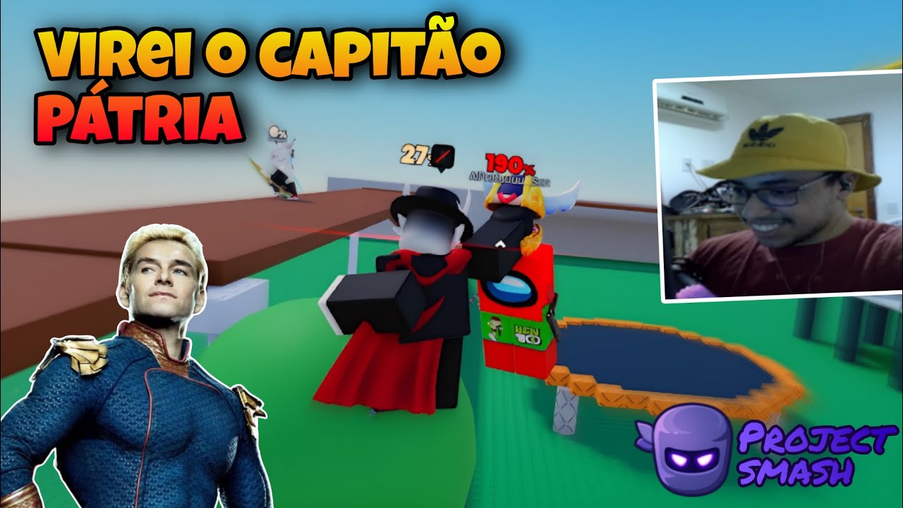 Destruí todos com o Capitão Pátria! - Project Smash