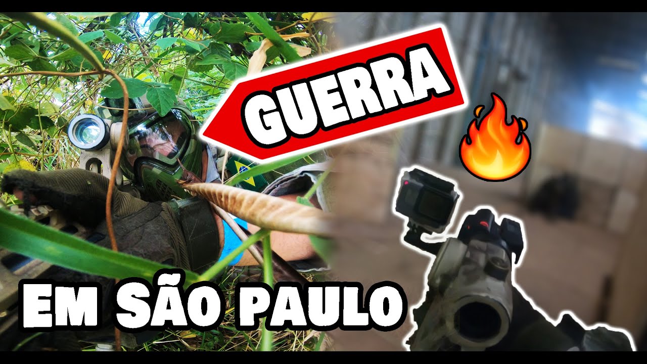Guerra de Airsoft em São Paulo (DETROIT Barueri)