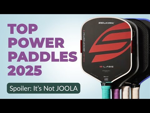 Best Power Paddles of 2025 - Foam Has Taken Over - video from Pickleball Effect