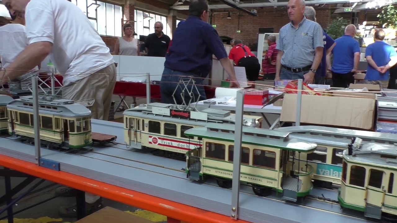 Kleine Bahn - Ganz Groß, Modellstraßenbahn-Ausstellung 2017 in Stuttgart, Teil 2