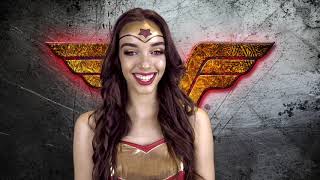 Mini Insta Tutorial - Glam Wonder Woman Cosplay Make Up