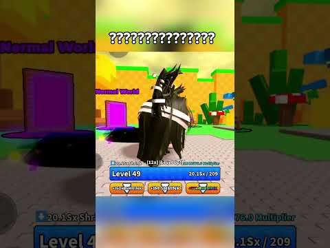 is it bug??? +1 shrink per step |Roblox #roblox #robloxedit