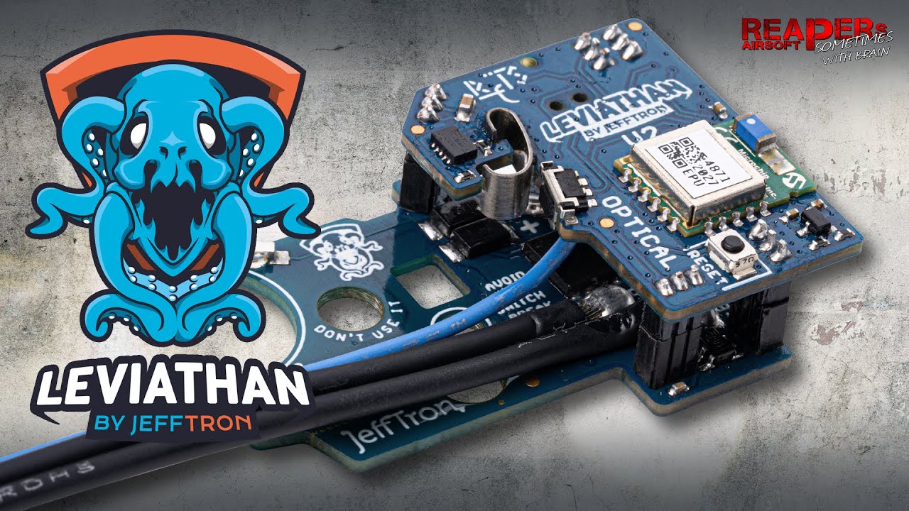 [Tech] Jefftron Leviathan V2 Optical mit RFST | Bluetooth | EFCS/Mosfet 6mm Airsoft/Softair (DE)