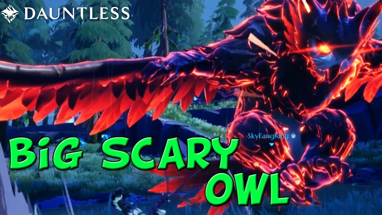 Dauntless: Hunting Big Scary Owl Shrike Gameplay ps3 games mega