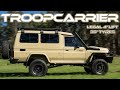 Ultimate VDJ78R Troopcarrier Build - LEGAL 4" Lift, Coil Converted, 35s, 3" Exhaust and MUCH MORE