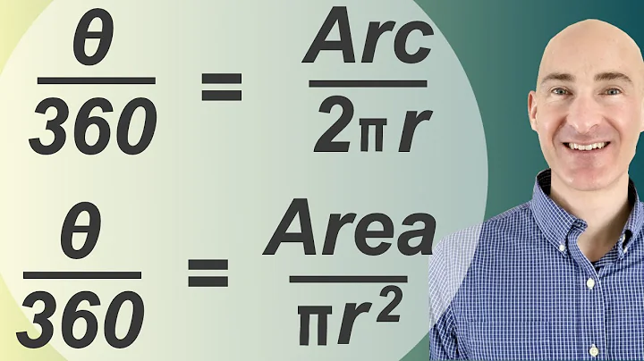 Arc Length and Area of a Sector Given Central Angle (Using Proportions)