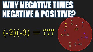 Why Negative Times Negative is Positive - Definition of Ring | Ring Theory E1