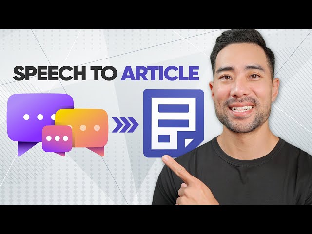 This App INSTANTLY Turns Voice Notes to Articles! class=