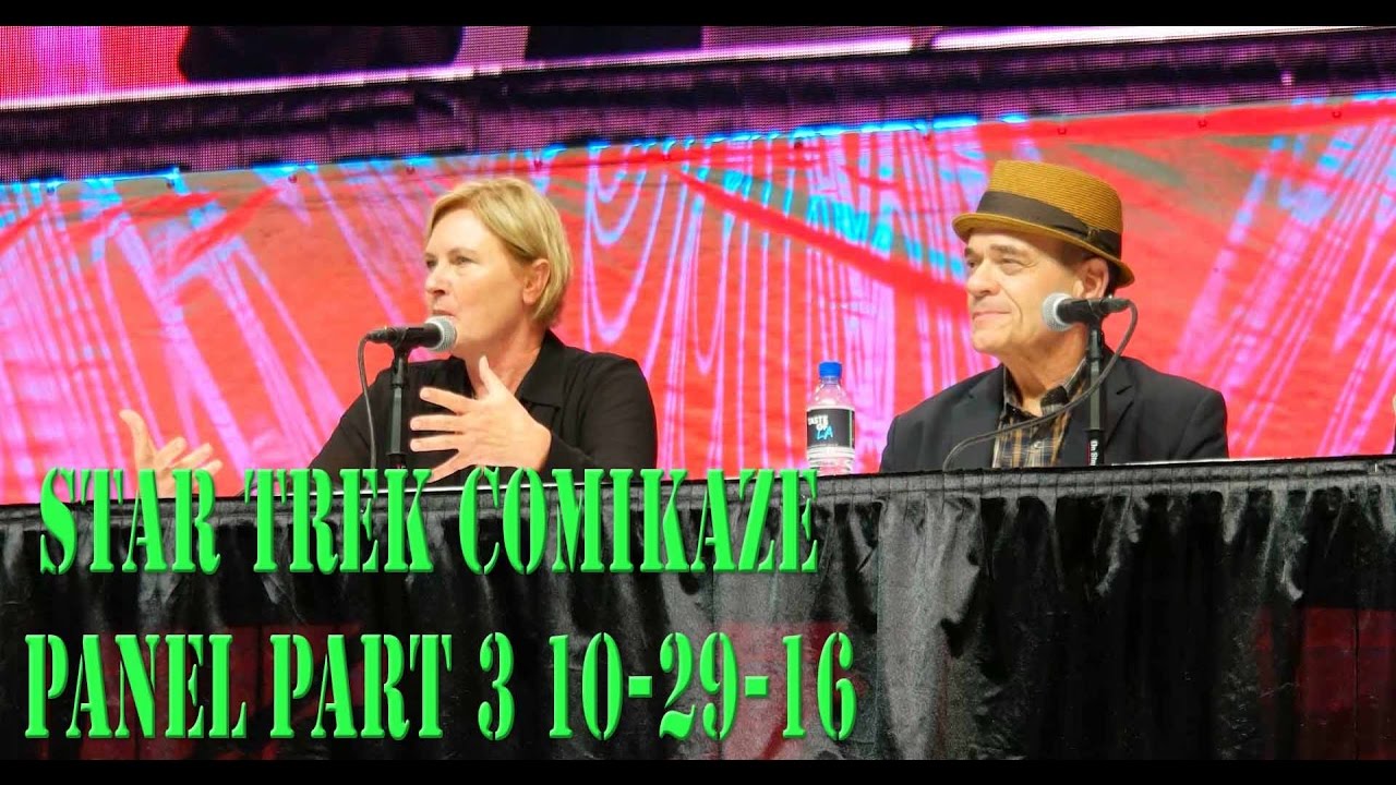 Star Trek Panel Part 3 - Stan Lee's Comic Con - Comikaze 10-29-16 - Denise Crosby and Robert Picardo