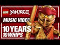 LEGO Ninjago 10 Years, 10 Whips! Fan-Made Legacy Whip Tribute