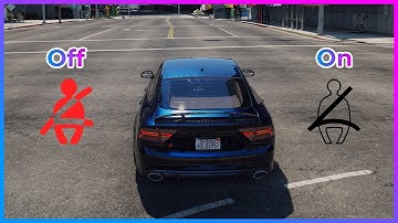 GTA V Mod Install: Seatbelt Mod