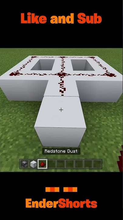 How to make a infinite loop of redstone - YouTube
