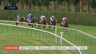 Vidéo de la course PMU PRIX GUILLAUME D'ORNANO - HARAS DU LOGIS SAINT-GERMAIN