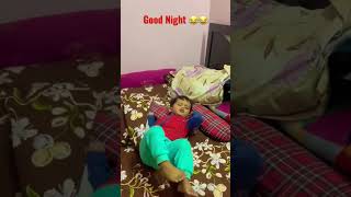 The way he says good night is so adorable ❤️ #shorts #goodnight #cutetalks #babylanguage #viral