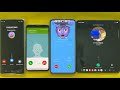 Incoming Call WhatsApp vs Bip Samsung S10, BlackView, Samsung Z Fold, Poco X6