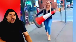 Steal Street Cones...Get That Karma 🤷🏻‍♂️ #Shorts #memes (Try Not To Laugh / Twitch Fails)
