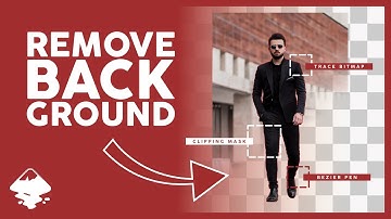 How To Remove Background From Photo or Image | Trace Bitmap | Inkscape Tutorial
