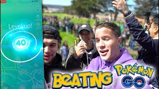 HITTING LEVEL 40 - I BEAT Pokémon Go! + SHINY BULBASAUR Catches & Evolutions!
