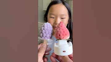 Fruit Shaped Ice Cream (Part 5) 🍇 🍓 🍋 🍑 🏔️