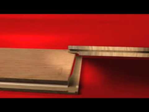 Video showing how easy it is to install Brazilian Direct's SureLOC Precision Engineered Flooring, and highlighting the precision construction and clicking mechanism. SureLoc is available in a 9/16" x 5" x RL (Random lengths) 18" - 86" (3.0 mm wear layer) 3 ply format. Available in Brazilian Cherry, Tigerwood, and Caribbean Heart Pine