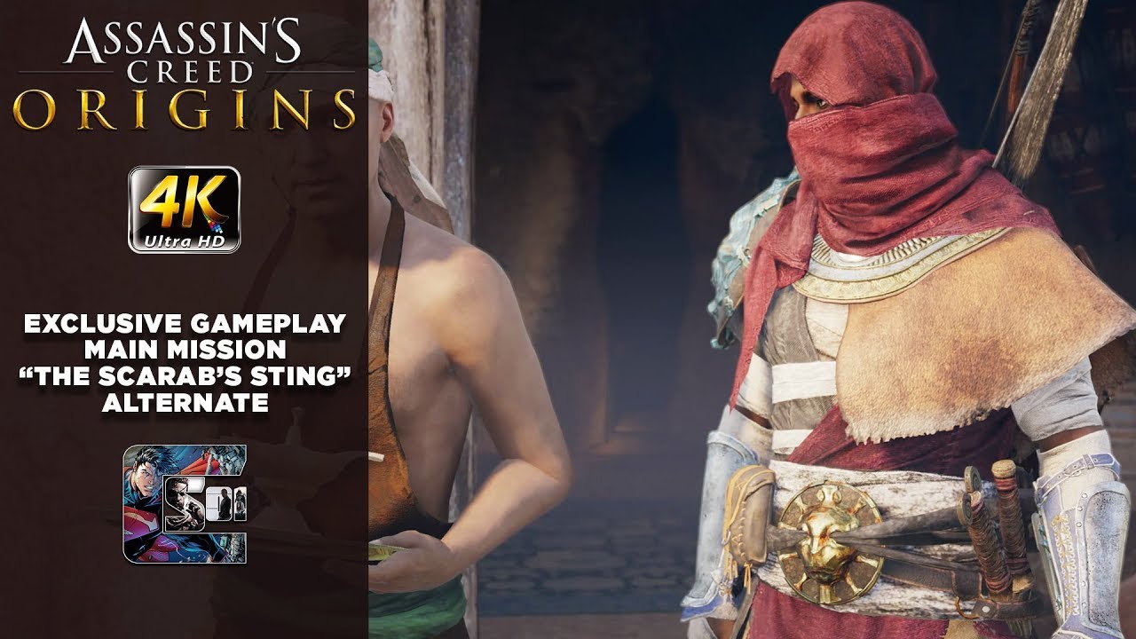 Assassin's Creed: Origins - Exclusive NEW Gameplay - Alternate Mission Gameplay "The Scarab's Sting"