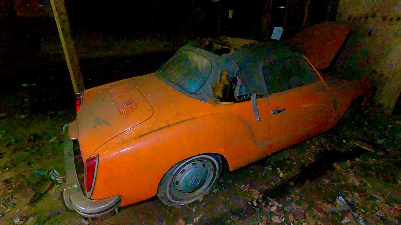 FREE ABANDONED Car Sitting for 32 Years - Barn Find | Vw Rescue Karmann Ghia