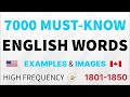 Master 50 English Words Everyday Daily Life 7000 High Frequency English Words Images Examples Master 50 English Words Everyday Daily Life 7000 High Frequency English Words Images Examples