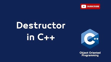 (13) Destructor in C++ - Object-Oriented Programming (OOP)
