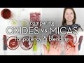 Oxides (and other pure pigments) vs Micas for Potency & Blending // Make it Up