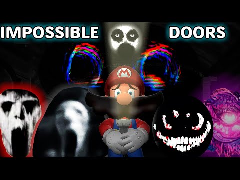 Mario Plays DOORS IMPOSSIBLE !!!
